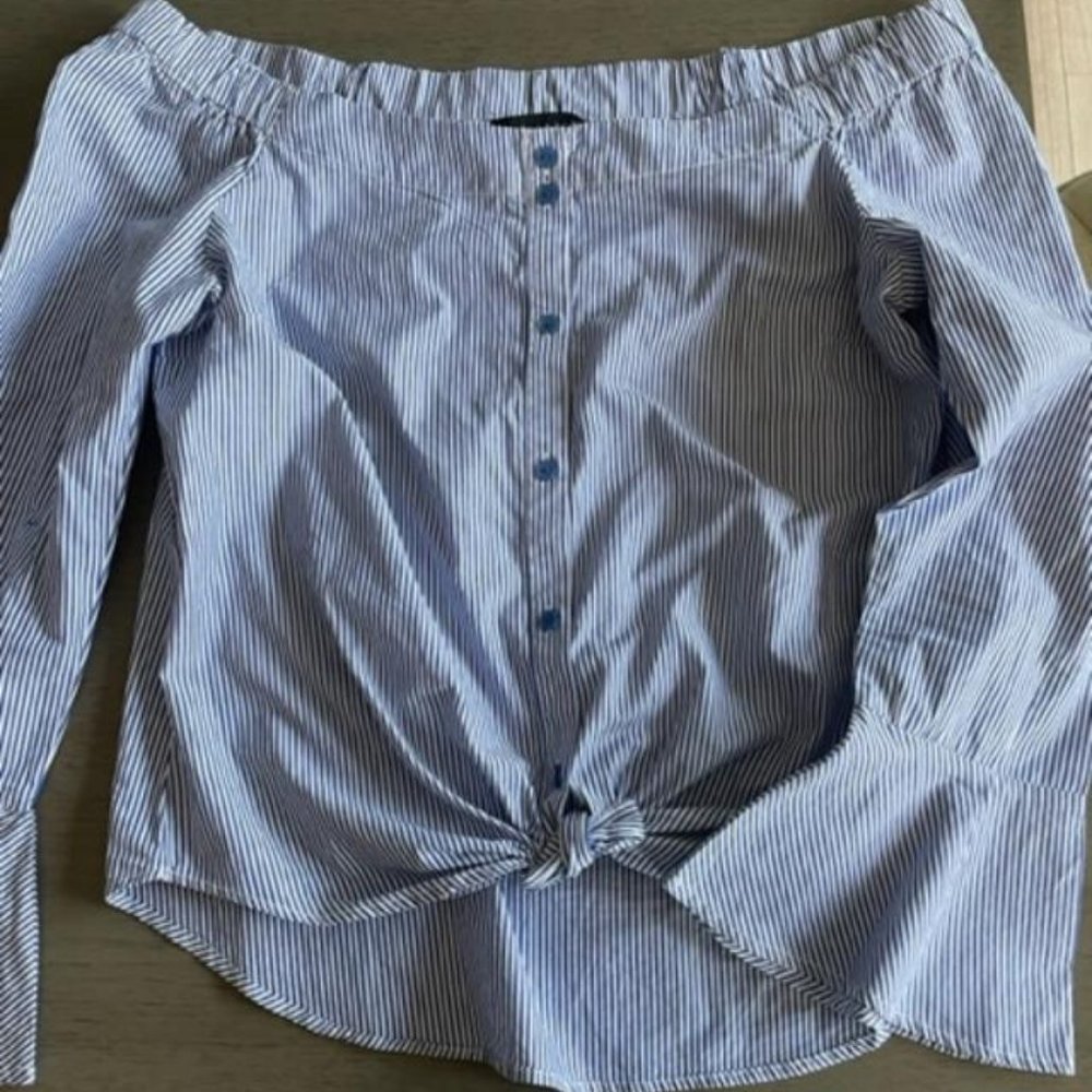 Sanctuary Pinstripped Shirt